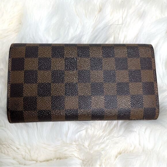 Louis Vuitton damier ebene long wallet - preowned - Picture 2 of 8